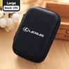 For Lexus Car Earphone Holder Case Storage Portable Headphone Memory Card USB Data Cable Bag UX250h RX450h CT200h RX400h NX LX