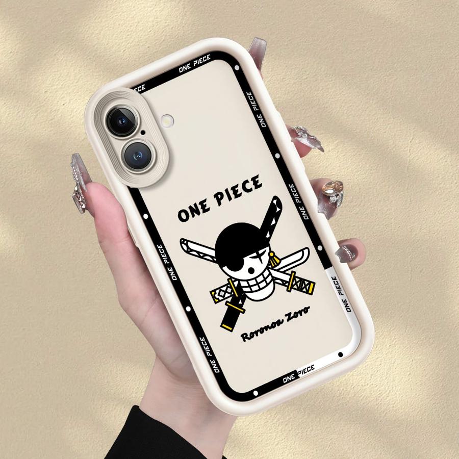 Soft Shell Case for iPhone 17 Air XS Max XR 16e 13 12 11 Pro Max 15 16 14 Plus Anime Ones Pieces