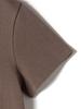 SHIPS for Women Organic Cotton Smooth Cut and Sew One 312370006 T-Shirt, Brown, Size,