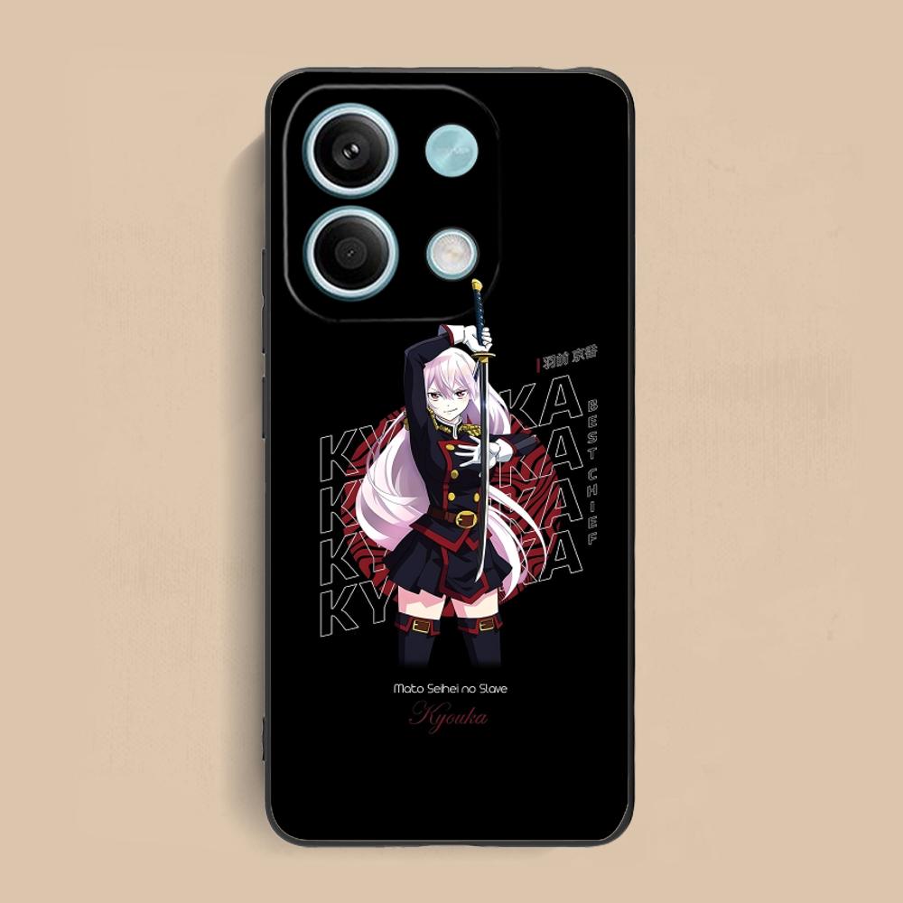 

Чехол для телефона Mato seihei no slave Uzen Kyouka для Xiaomi Redmi 15 14 13 12 A5 3 2 1 C Plus 4G 5G Цветной Печатный Чехол Роскошный Redmi A1+