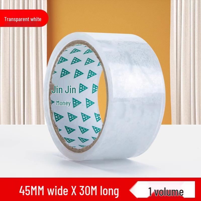 

Большой рулон прозрачного упаковочного скотча - Широкая клейкая лента