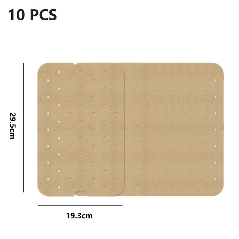 

10/50 шт. одноразовая бумага для фритюрницы с антипригарным покрытием бумага для выпечки для фритюрницы бумажные коврики для фритюрницы коврик для барбекю кухонные принадлежности