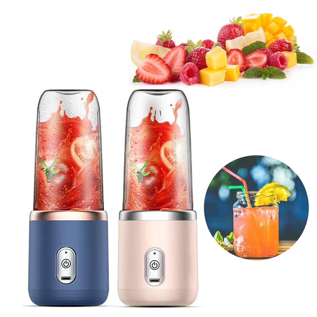 Taşınabilir Blenderler, Smoothieler ve Taze Meyve Suları için Kişisel Blender, USB Şarj Edilebilir Meyve Sıkacağı, Spor, Seyahat ve Dış Mekanlar için Elde Taşınabilir Blenderler