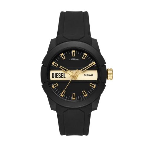 

Diesel Double Up Silicone Watch DZ1997, Black, One Size, Double Up Silicone Watch - DZ1997
