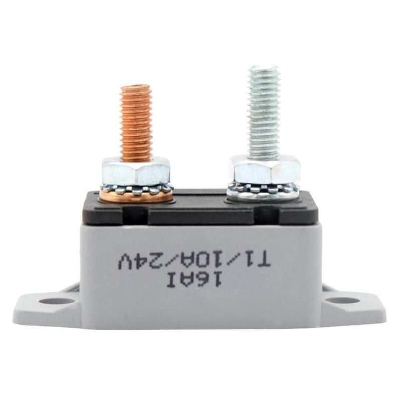 10A 12V DC Auto Automatic Truck Fuse Reset Circuit Breaker Stud Bolt