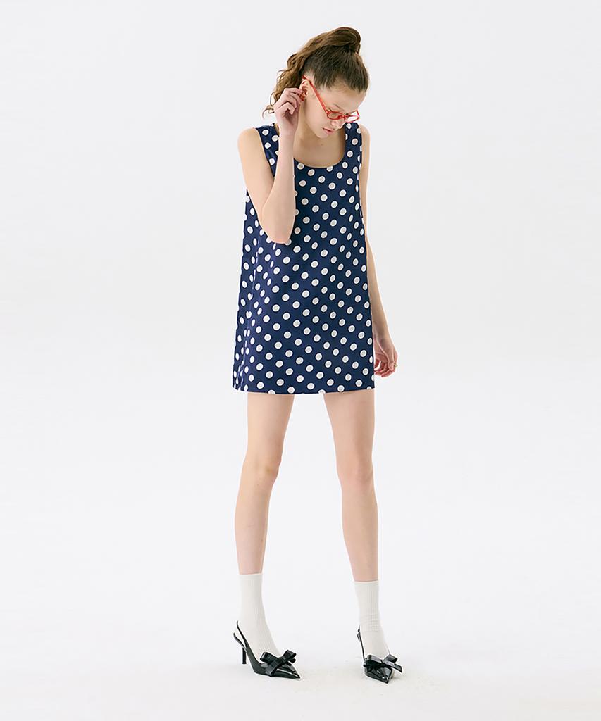 JUNEJUNE SPACE Little Junejune Dress_Navy