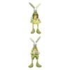 Feder-Figur Osterhase Dekoration für Ostern Hochzeit Bücherregal