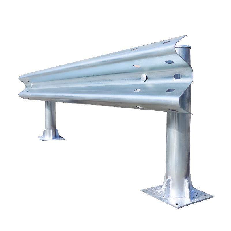 Rural Road Three-Wave Hot-Dip Galvanized Guardrail Panel for Anti-Collision Protection