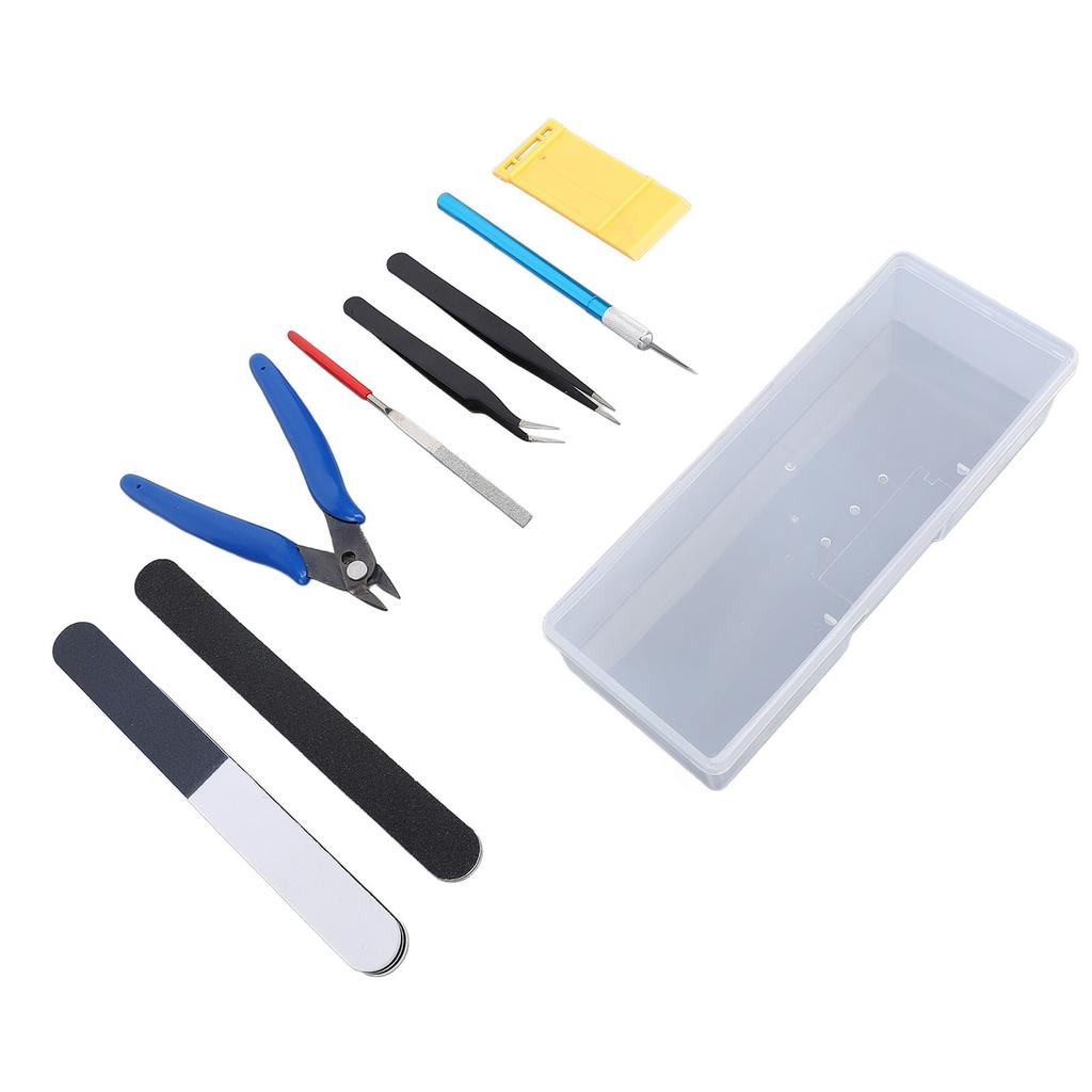 Modellbauwerkzeuge Bastelset Leichtgewichtig Tragbar Modellbauer Grundwerkzeuge Bastelset für Handarbeit