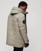Зимняя куртка Superdry Parka 'City' taupe schwarz