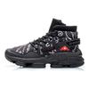 Li Ning CF Countflow AMMO 'Black' Non slip Lightweight High top Sports Casual Shoes Men's Black AGLP137-3