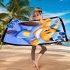 Dog Man And Friends Adventure Beach Towel, Quick-drying, Easy to Care for, Suitable for Both Fitness and Beach Vacations,Sports Essential