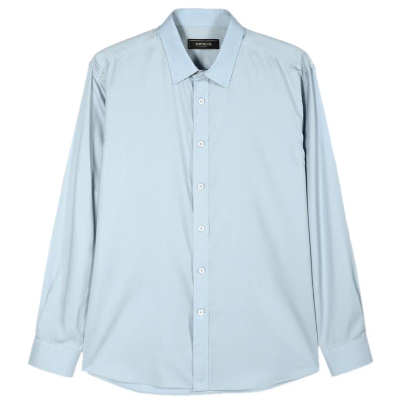 Yageer Men s Business Casual Long-Sleeved Shirt 40