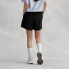 Kappa Player Series Solid Color Versatile Sport Simple Non-Fading Casual Shorts Women shorts Black K0E42DY82-990