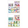 6 Patterns Puzzle Stickers Crafts for Kids Sticker Painting Gift Party Favor Creations Dinosaur Animal Vechile Art Play for Kids