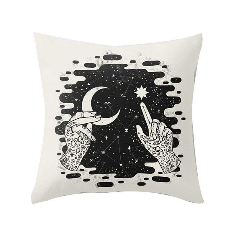 Fronha de Almofada com Estampa de Halloween Super Macia Ideal para Decoração de Casa e Presentes