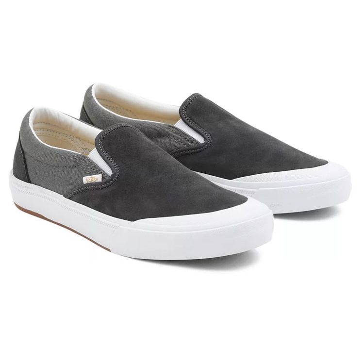 Dan Lacey x Vans BMX Slip-On Asphalt Pewter Unisex Sneaker Grau VN0A5JIS83E