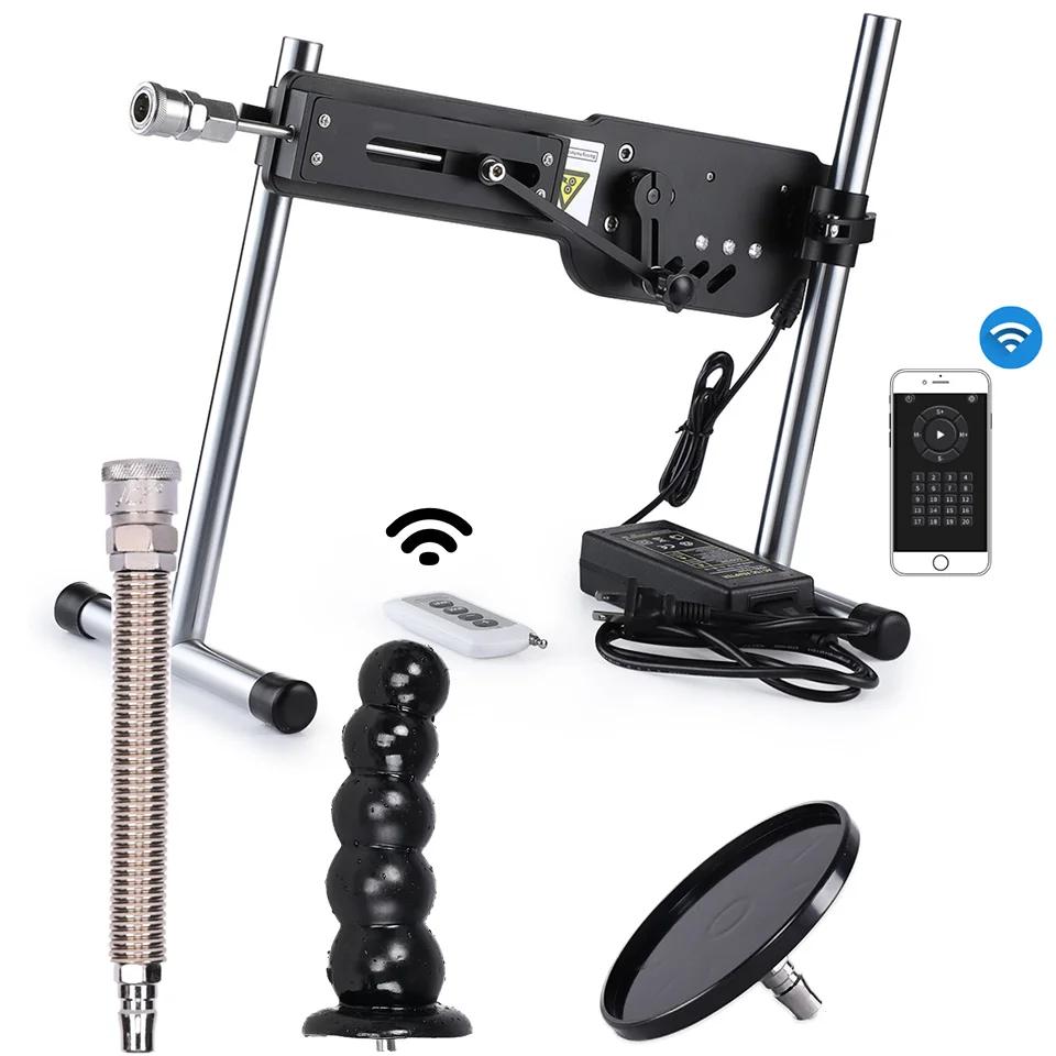 ROUGH BEAST Wireless remote Speed control Sex Machine,Quiet Automatic Masturbation Machine  for Women Men,Supports control via mobile App