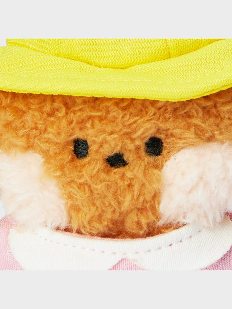 Line Friends Mini Minini School Jjokoni Plush Keychain