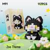 Pirate Anime Character Building Blocks for Kids - Educational Assembly Desktop Ornaments