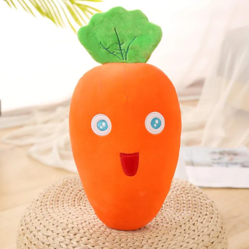 

40/50 Новый Милое выражение Творческое выражение Длинная милая подушка-морковка для сна Кукла, Фигурка Плюшевая игрушка Рождественский подарок 40cm красный