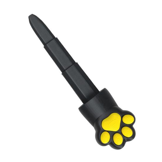 3D Printed Retractable Weapon Fidget Toy Cat Paw Shaped Plastic Weapon Model Stress Relief Fidget Toy for Home Office Desk Decor