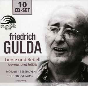 

CD FRIEDRICH GULDA - Genie Und Rebell = Genius And Rebel 233021 Documents 2010 Germany Jazz Used