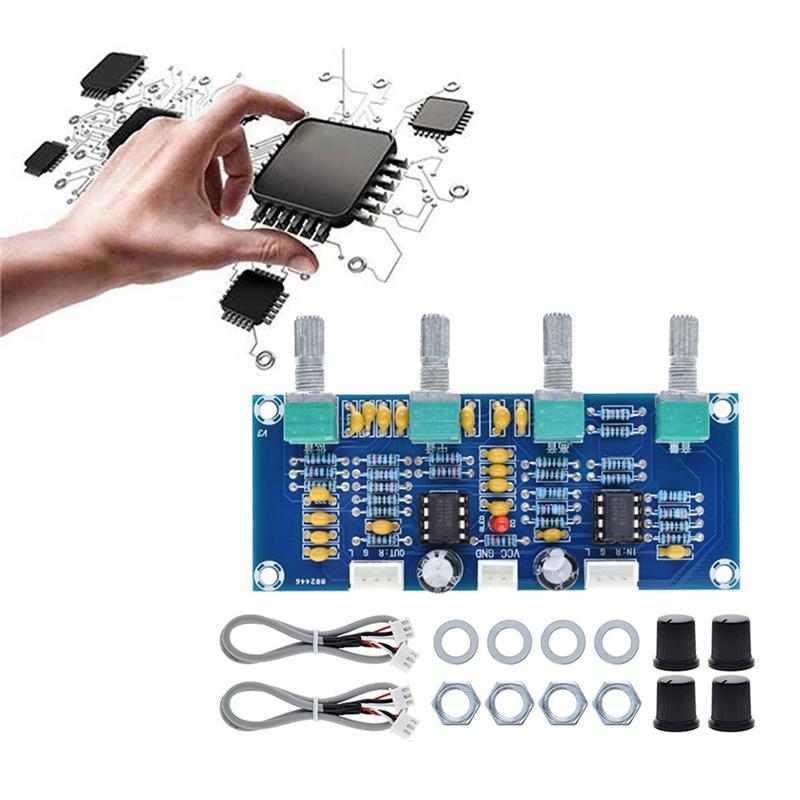 ABUO-XH-A901 Tone Board Preamp Pre-Amp With Treble Bass Volume Adjustment Pre-Amplifier Tone Controller For Amplifier Board