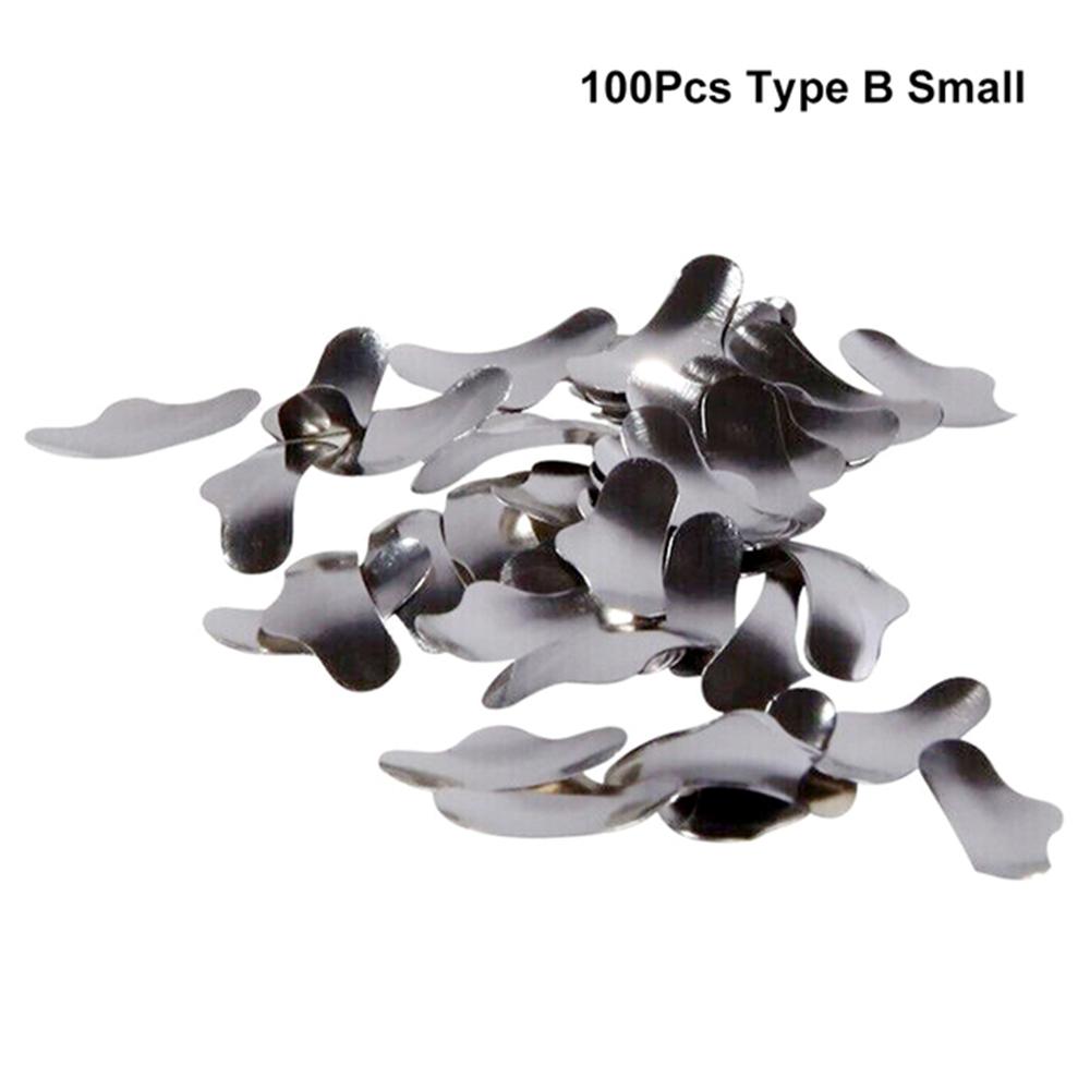 100Pcs Dental Metal Matrix Bands Rings Full Teeth Replacement Dentist Oral Care Tool Sectional Contoured