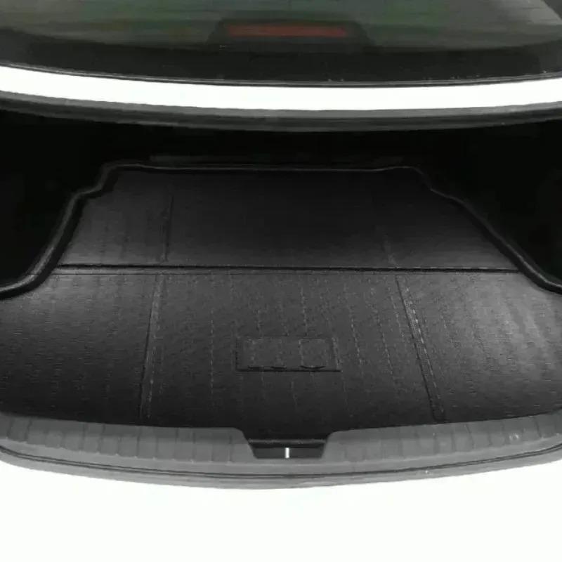 Para Ford Kuga Escape MK3 2019 2020 2021 2022 2023 2024 Tapete Traseiro do Porta-malas do Carro Bandeja Forro de Bagagem Tapete de Chão Impermeável Peças Automotivas