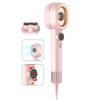 1400W High-Speed Hair Dryer with 110,000 RPM Brushless Motor, 20 MCelsiuss Airspeed, Red Light Hair Care Dryer, Magnetic Concentrator Nozzle, 5 Heat a