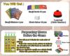 Face Changing Magic Cubes Game,Expression Matching Block Puzzle with Bell, Educational Building Toy for Adults