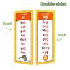 Friendly English Phonics Learning Cards Kids Interactive Spelling Practice Tool Quality Classroom Homeschool Materials