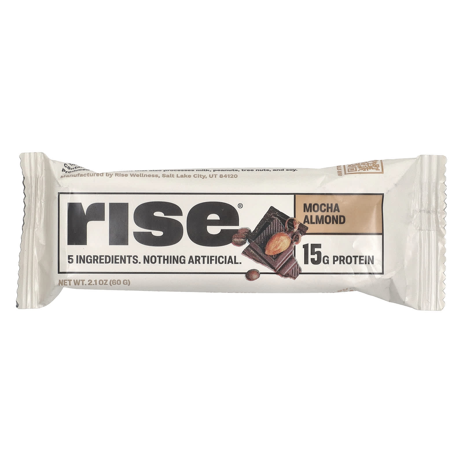 

Rise Bar, protein bar, mocha almond, 60g (2.1oz)