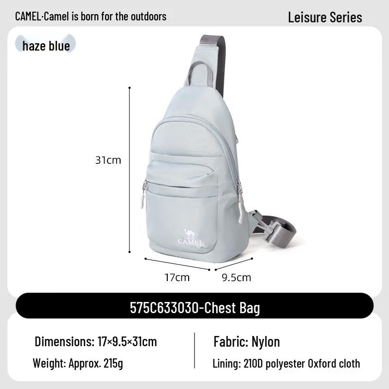 CAMEL Lightweight Commuter Crossbody Bag