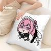 N-Nikke DORO Doll Anime Pillow Case Sofa Decorative Home Double-sided Print Plush Square Throw Pillow Covers Cushion Decor Cover