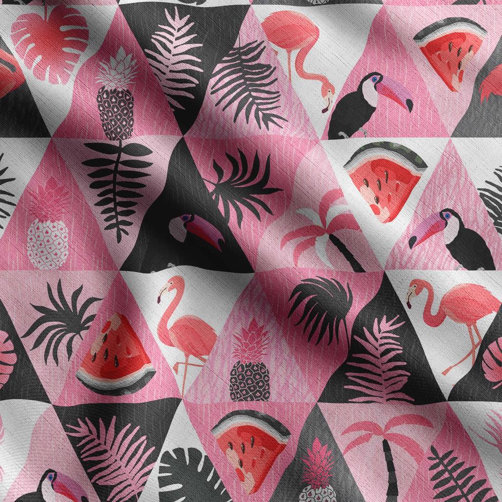 Soimoi Tierdruck, Baumwollbatist, Quiltstoff, verkaufter Massenware 42 Zoll breit, mittelschwerer Baumwollstoff, Nähzubehör,