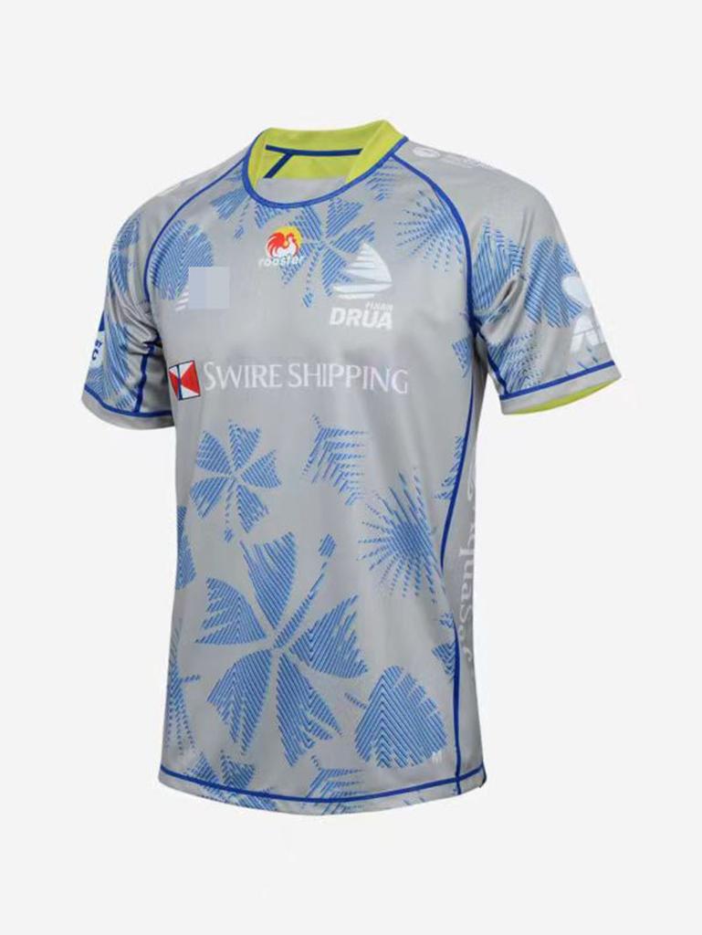 2024NRL Fiji Home and Away Sleeveless Tank Top Rugby Shirt Short Sleeve Training Shirt Fiji Rugby Jersey
