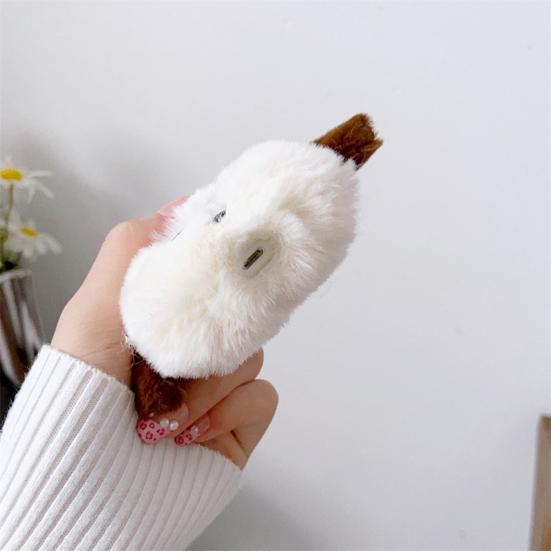 Plush Rabbit Dog Earbud Case for AirPods 1/2/3/4 for AirPods Pro 1/2/3 Bluetooth-compatible Wireless Earphone Charging Case Cover Headphone Protective