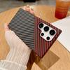 For Magsafe Magnetic Carbon Fiber Color Collision Phone Case For Samsung S25 Ultra S23 S22 S24 Note 20 Ultra Plus Bumper Cover