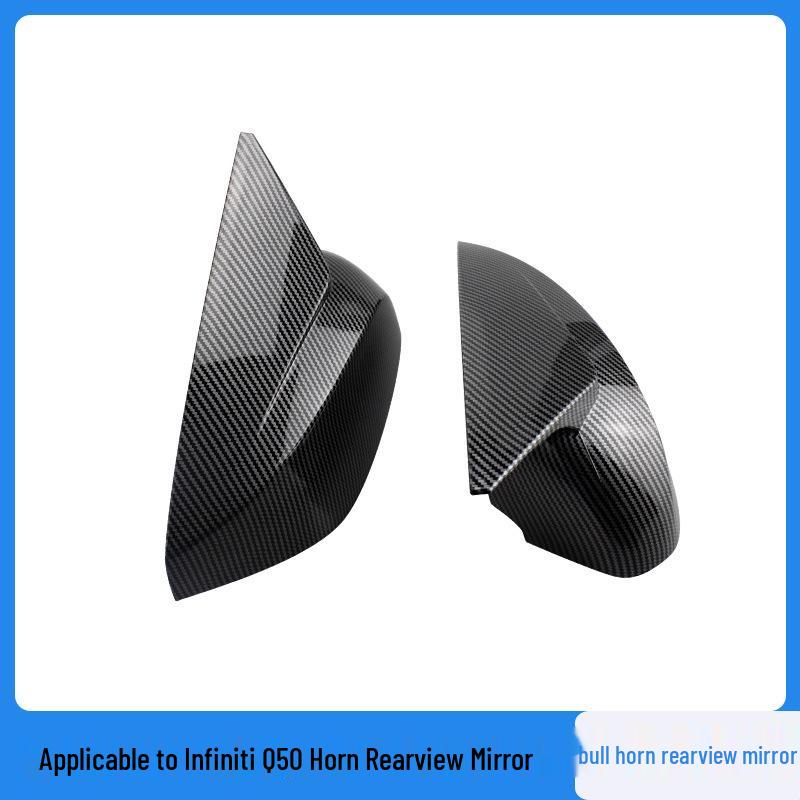 Rearview Mirror Cover for 2014-2021 Infiniti Q50/Q60/Q70/Q50L