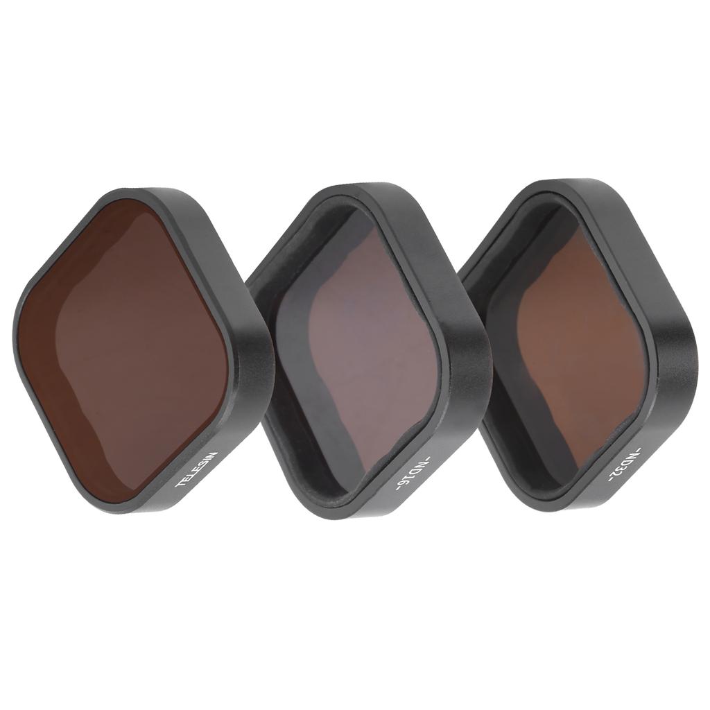TELESIN Motion Camera Filter Kit ND 8/16/32 Neutral Density Filter Set for GoPro Hero9