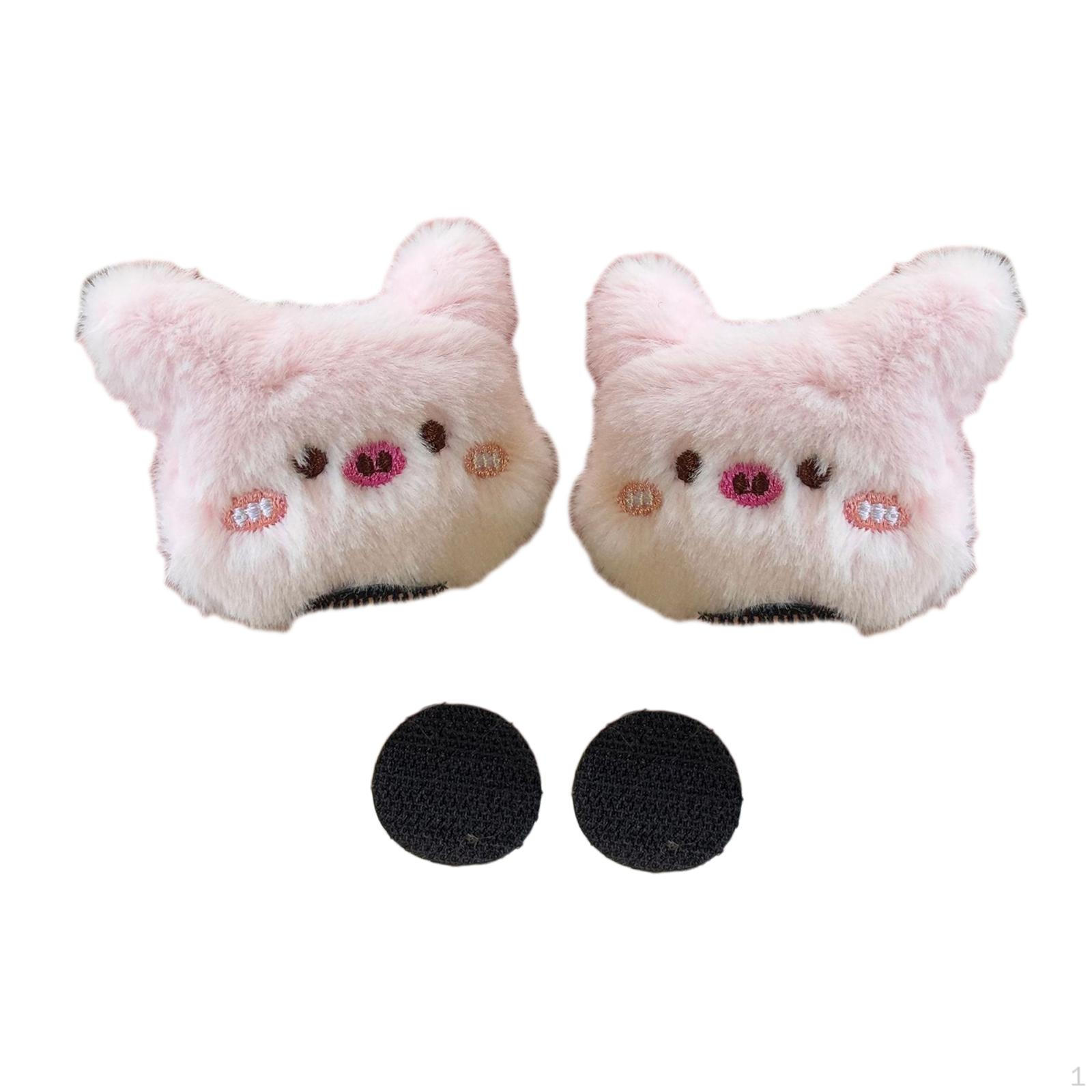 Helmet Decoration Attachment Removable Sticker Motorcycle Ski Accessories for Children Adults Piggy