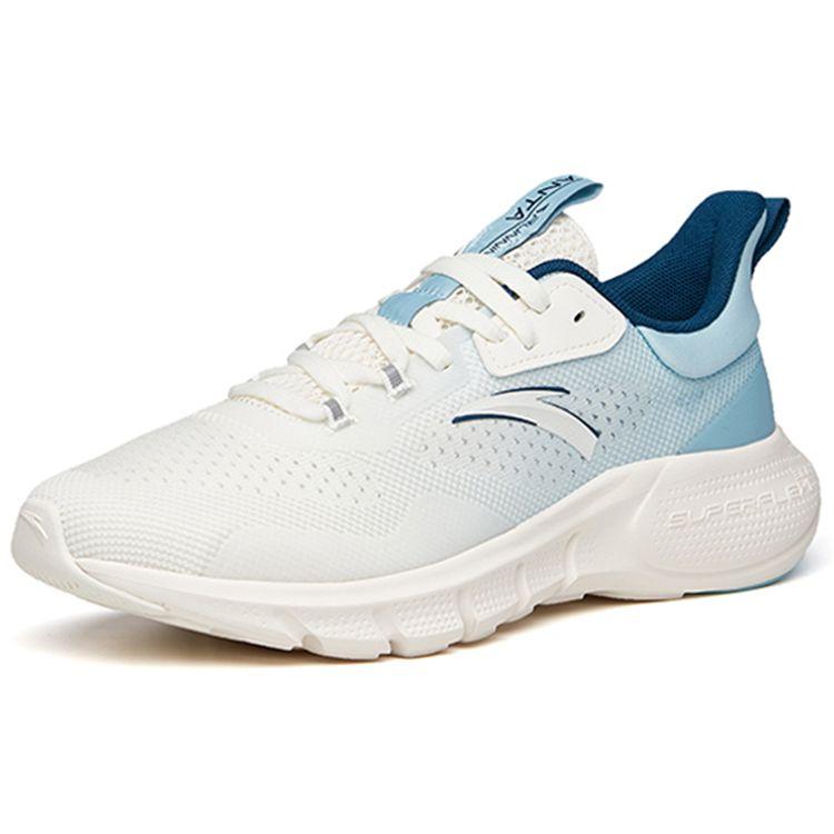 Anta Seria bieganie Amortyzujące Antypoślizgowe Wytrzymałe Niskie Buty do biegania Męskie sneakers Biały Niebieski 912135522-2