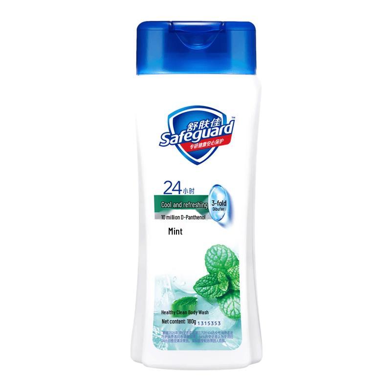 Safeguard Healthy Purifying Peppermint Shower Gel