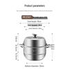 Meichu 28cm 304 SS 2-Layer Steamer