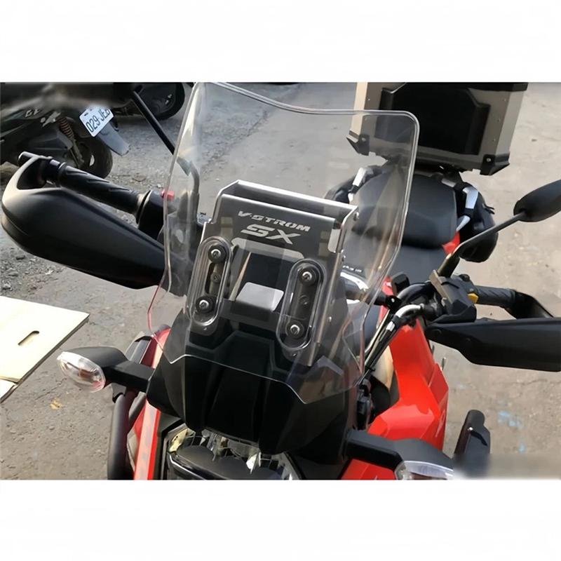 A03E-Motorcycle Accessories Lift Windshield Navigation Bracket GPS For SUZUKI V-STROM 250SX 250 SX   2024