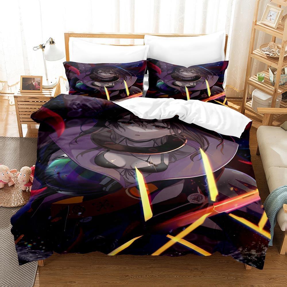 New Game Girls' Frontline: Neural Cloud Bedding Set Single Twin Full Queen King Size Bed Set Adult Kid Bedroom Duvet cover Sets