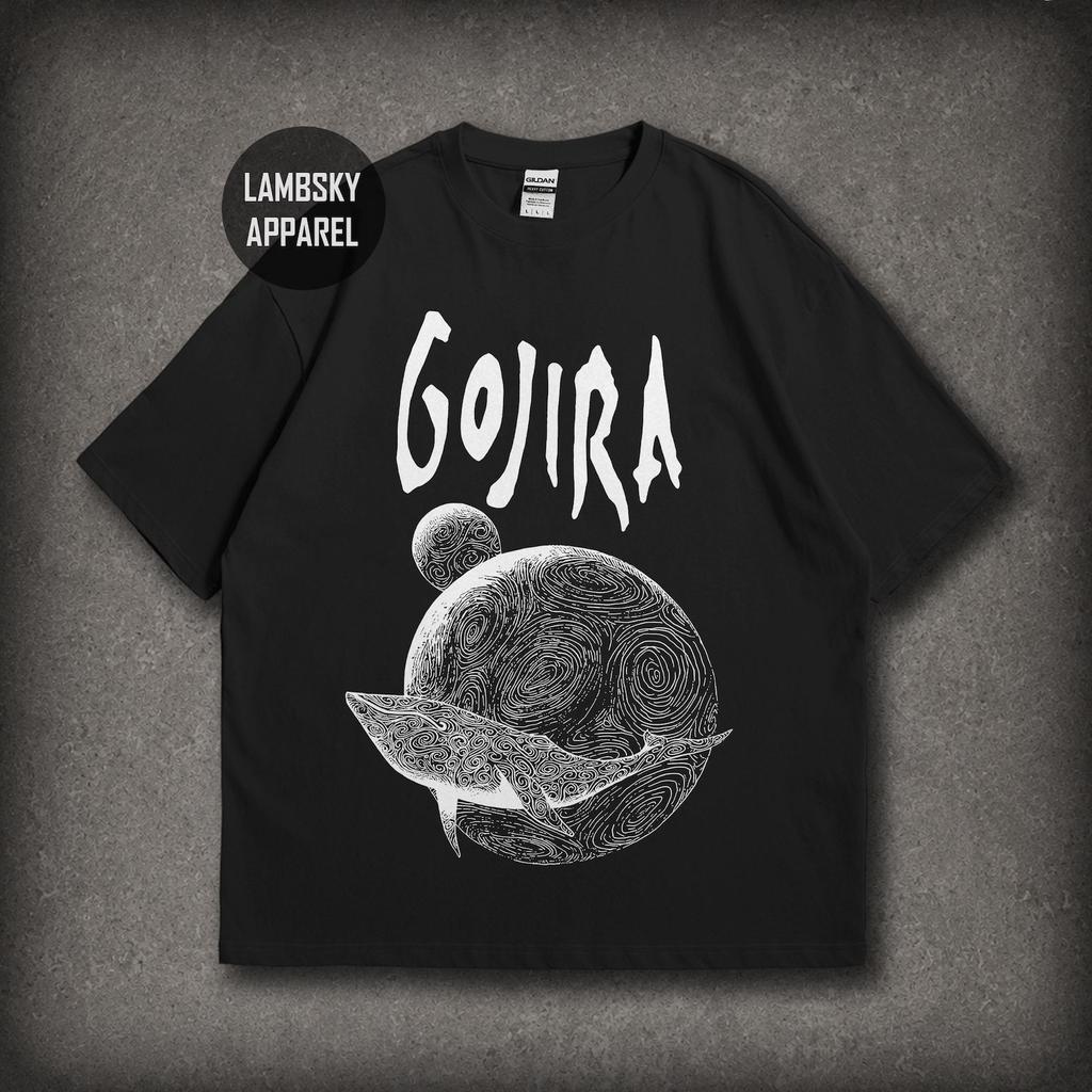 Gojira T-Shirt, Progressive Death Metal T-Shirt, Wal Ozean Grafik T-Shirt, Umwelt T-Shirt