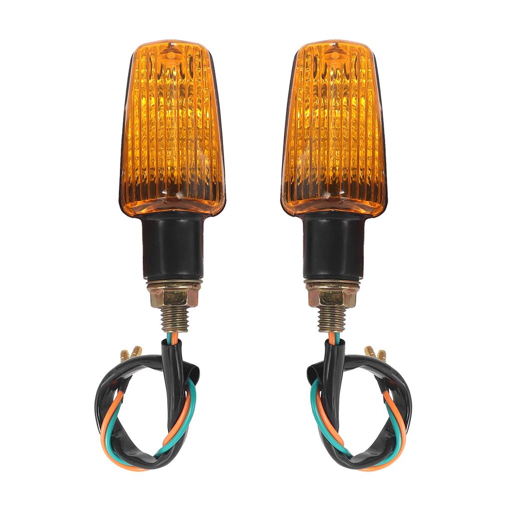 4Pcs Universal Motorcycle Blub Turn Signal Lamp Turning Indicators Light Blinkers Signal Amber Bike Motorcycle Accessories 12V
